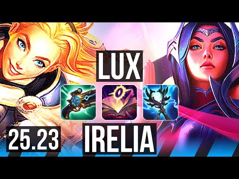 LUX vs IRELIA (MID) | KR Master | 25.23