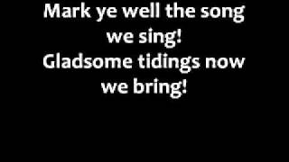 Caroling Caroling Nat King Cole Lyrics