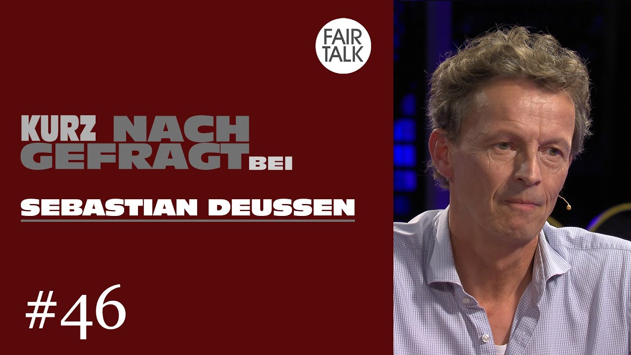 Zähneputzen ist Quatsch! KURZ NACHGEFRAGT bei SEBASTIAN DEUSSEN