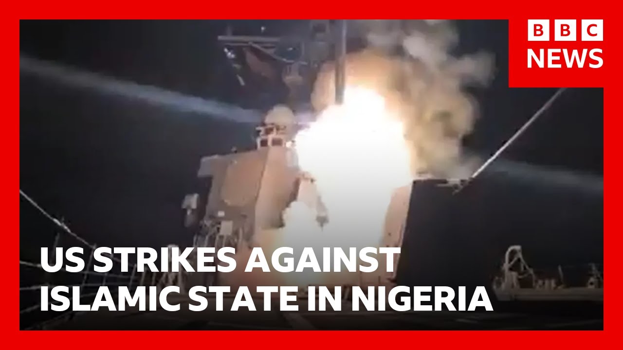 US launches strikes against Islamic State in Nigeria | BBC News