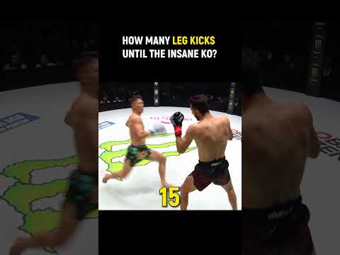 Chopping kicks from Masaaki Noiri! 🦵