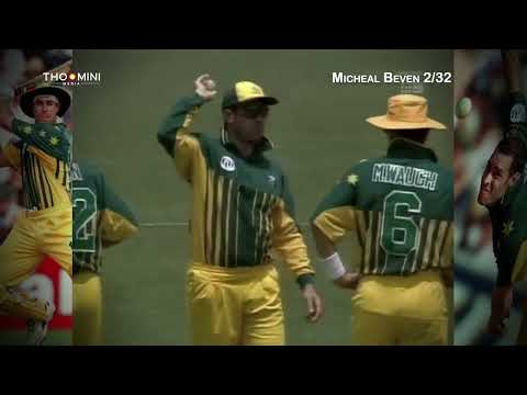 Micheal Beven 2 wickets and 30 runs against pakistan 1996