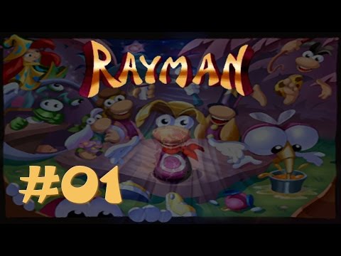 Let's Play Rayman Part 1 Eine Dunkle Bedrohung! [German]