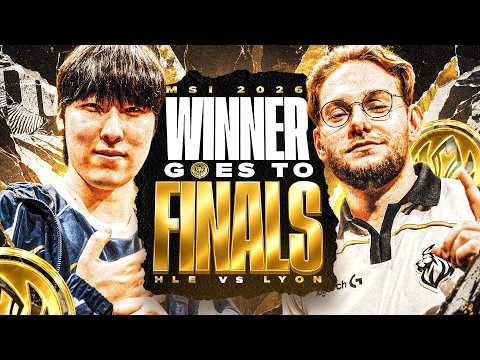 THE BEST OF THE LCS VS THE BEST OF THE LCK - WINNER GOES TO THE MSI FINALS 2026 - LYON VS HLE