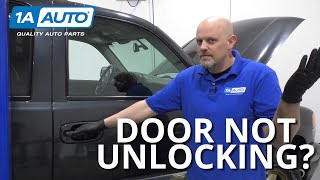 Door Not Unlocking? Diagnosing Truck or Car Door Latch Problems