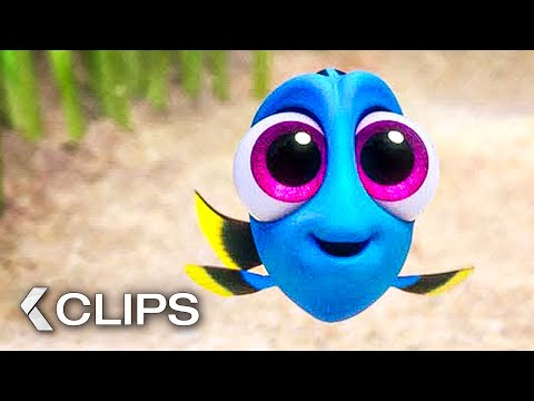 FINDING DORY All Clips & Trailer (2016)