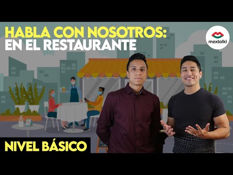 Falar com nós em espanhol: EN EL RESTAURANTE (nível básico)