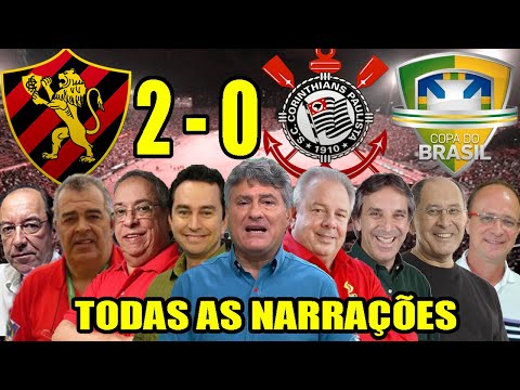 Todas as narrações - Sport 2 x 0 Corinthians / Leão Campeão da Copa do Brasil 2008