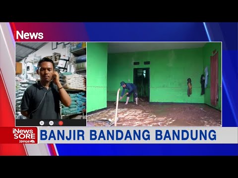 Detik-detik Banjir Bandang Terjang Bandung Barat #iNewsSore 07/11