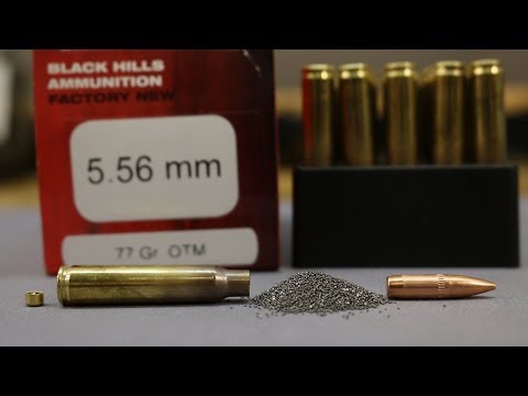 Duplicating Mk 262 Mod 1 - ep1 - Factory Black Hills 77gr OTM tests