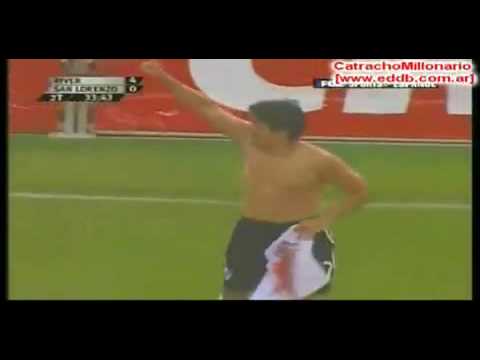 Golazo de Ortega a San Lorenzo (Costa Febre )