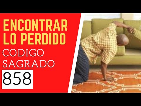 🙏 Código Sagrado 858 ENCONTRAR OBJETOS PERDIDOS🙏