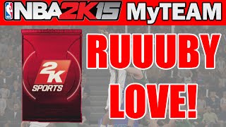 RUUUBBY LOVE!! - NBA 2K15 MyTeam Pack Opening: Dimer Packs Opening