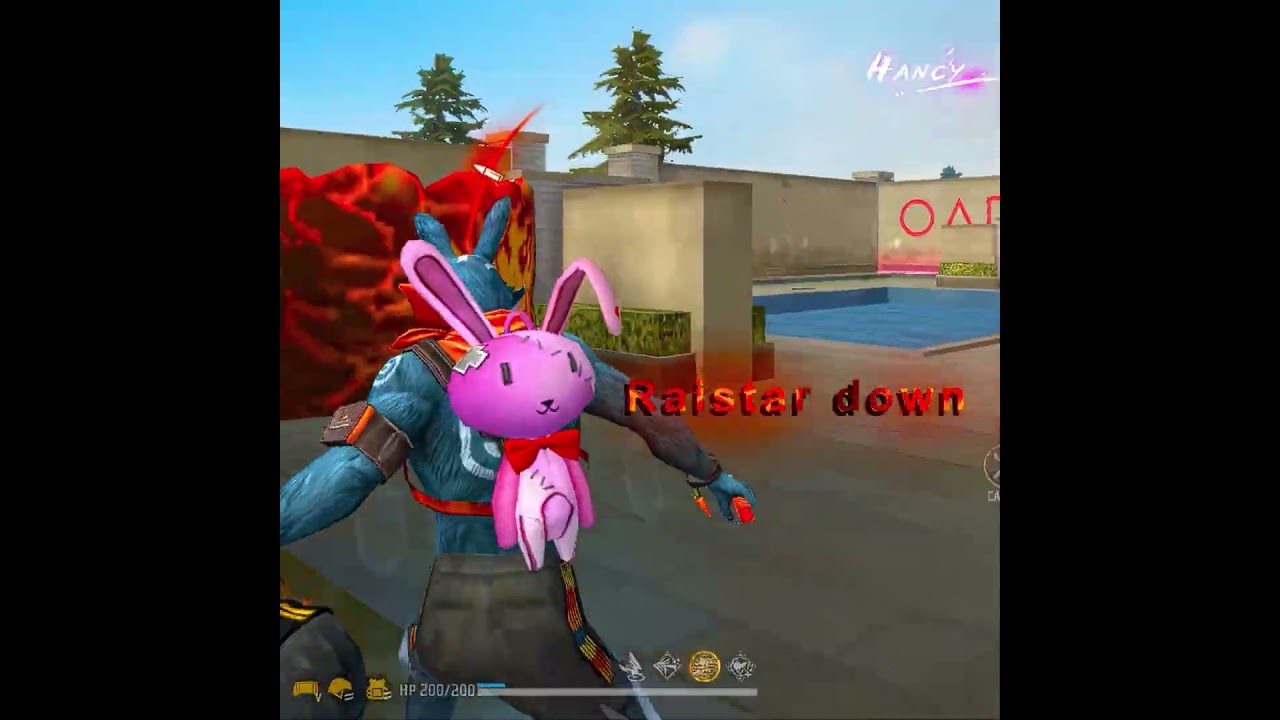 LEGEND RAISTAR MEETS HANCY😍💖#shorts #freefire #hancyff