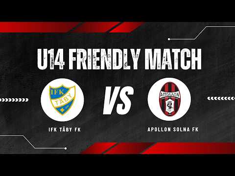 🔴 IFK Täby FK vs Apollon Solna FK U14 | Träningsmatcher LIVE | 2025-02-15