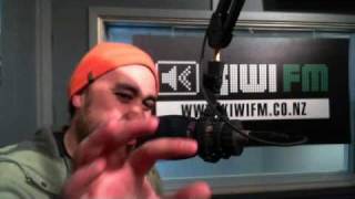 Riki Gooch from Eru Dangerspiel 6-10-10 Radio Wammo Show, Kiwi FM