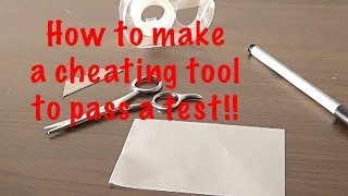 How To Cheat To Pass a Test | Nextraker