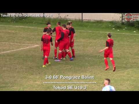 Tokod SE U19 – DG Tát SE U19 5-1 (0-0) - Összefoglaló