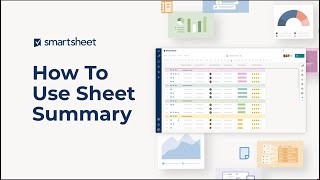 How to Use Sheet Summary