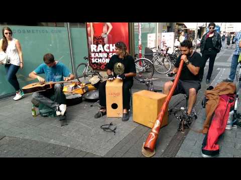 Lap Tapping Guitar - Bongo - Cajon - Didgeridoo - Wooden Street Syndicate