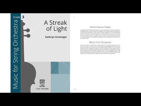 A Streak of Light (CAS127) by Kathryn Griesinger