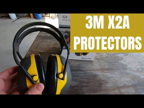 3M Peltor X2A Ear Defenders with Headband  Medium to High Noise Industrial Hearing Protection