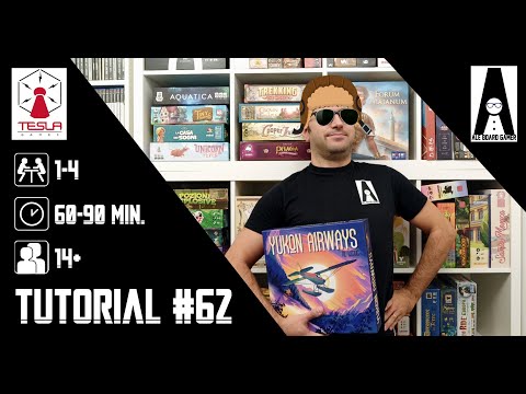 Tutorial #62 (sub ITA): come si gioca a Yukon Airways (gioco da tavolo edito da Tesla Games)