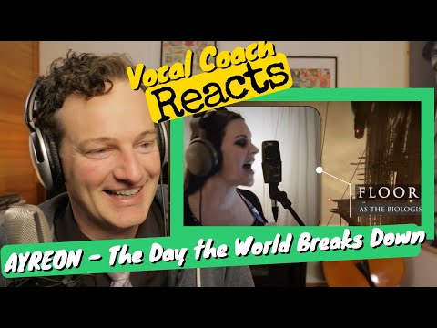 AYREON 'The Day the world breaks down' 🔴 Vocal Coach REACTS