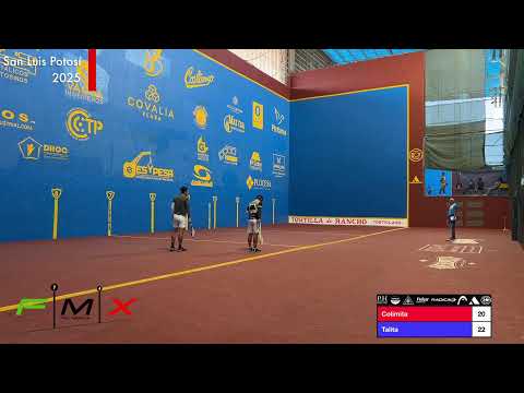 Abierto de Frontenis  Deportivo Potosino  Final SINGLES Colimita VS Talita