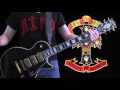 Guns N' Roses Paradise City Live Tokyo guitar cover w/ Gibson Les Paul Custom Black Beauty 1977