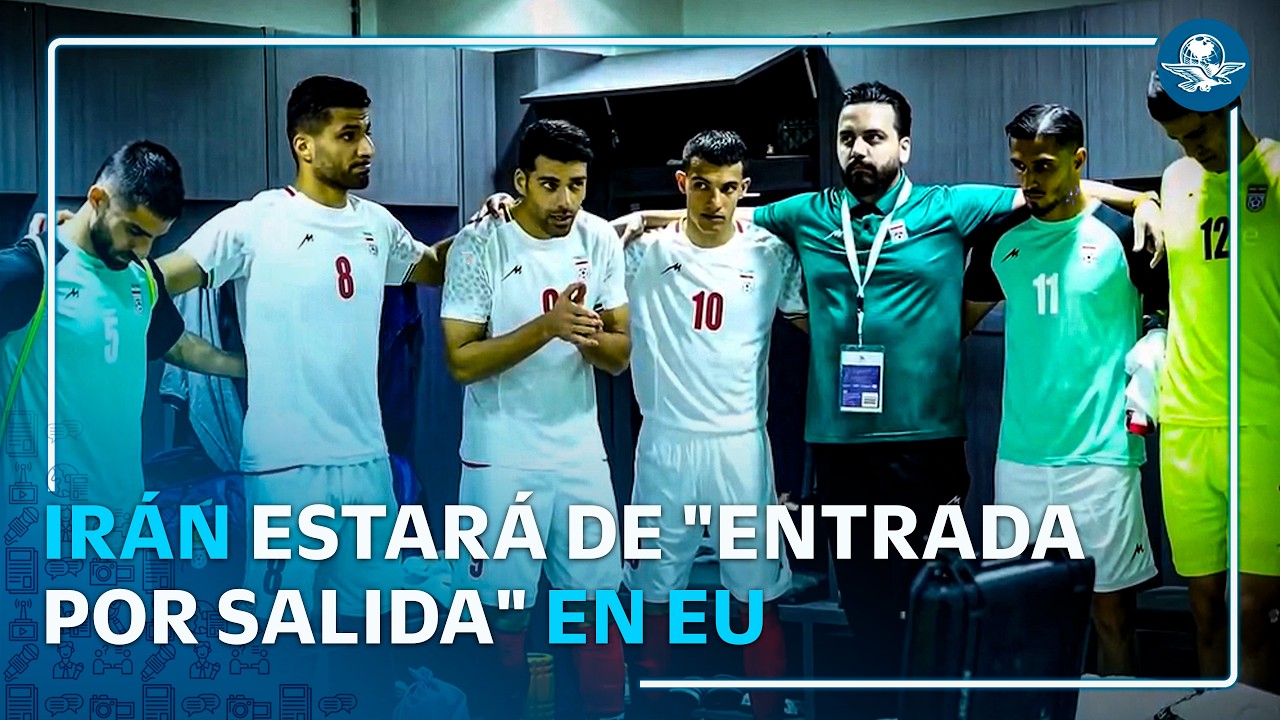 Irán tendrá condición para jugar en EU: entrar y salir el mismo día del partido