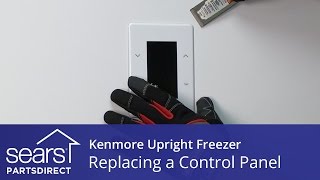How to Replace a Kenmore Upright Freezer Control Panel