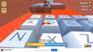 i complete rainbow obby asmr by using 700k speed!!!