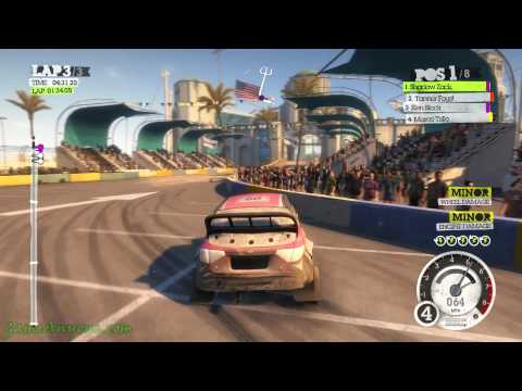 DiRT 2 - Part 46 "Rally Cross - Marina Air & Stadium Sprint" Part 2 [1080p]