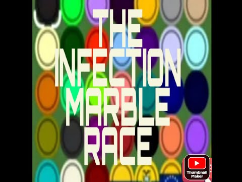 THE INFECTION MARBLE RACE! 01/ Marble Race in Simple Marble Race
