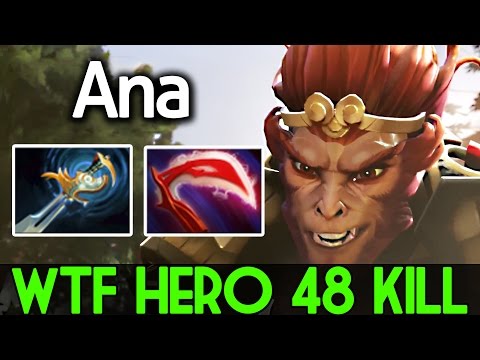 Ana DOTA 2 Patch 7.00 [Monkey King] WTF Hero with 48 Kills