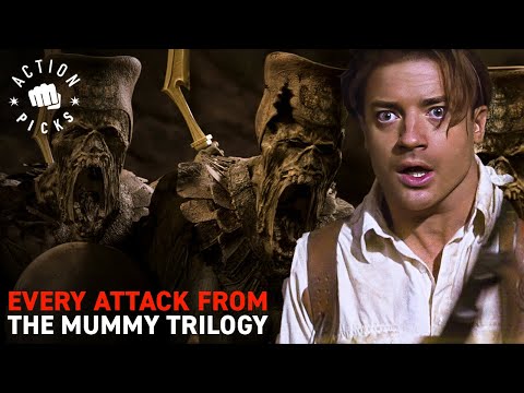 Most Intense Attack Scenes | The Mummy Movies