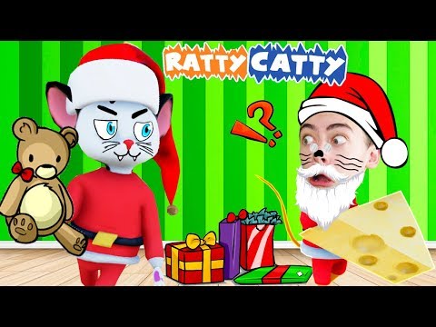 кошки мышки новогоднее обновление Ratty Catty санта против - 