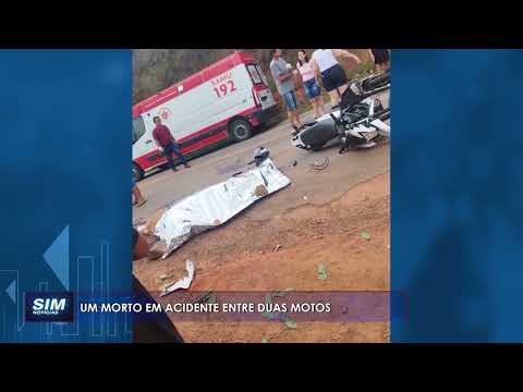 ACIDENTE FATAL: Duas motos batem de frente em Ibitirama, deixando 1 morto e dois feridos