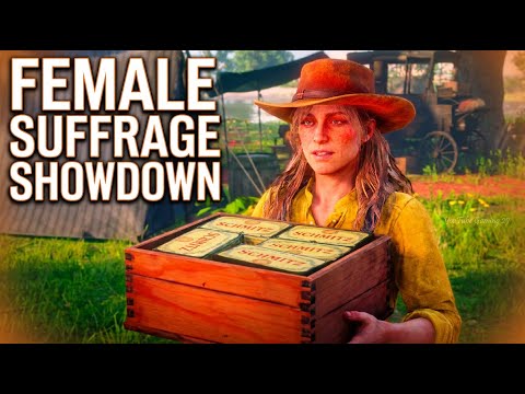 Red Dead Redemption 2: Further Questions of Female Suffrage Mission Cinematic 100% Walkthrough!