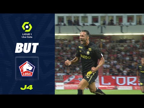 But Yusuf YAZICI (17' - LOSC) AC AJACCIO - LOSC LILLE (1-3) 22/23