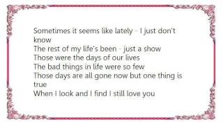 George Michael - These Are the Days of Our Lives Live Lyrics