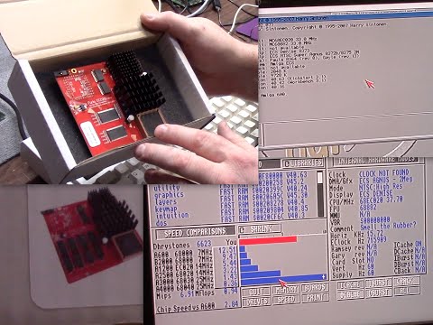 Amiga 600 "Furia"  33mhz accelerator w 9.5mb ram