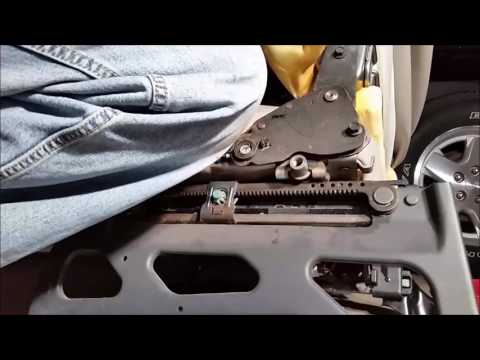 Jeep Liberty Limited Seat Recliner Mechanism Replacement
