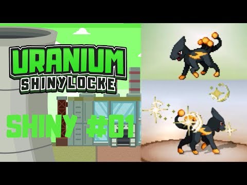 Pokémon Uranium Shiny Locke Shiny #01 - SHINY STARTER ELETUX 43 SOFT RESETS