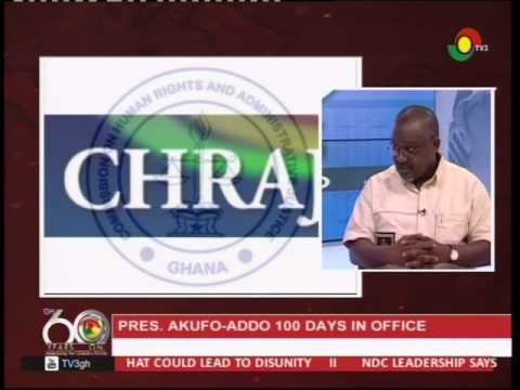 Assessing Pres. Akufo-Addo 100 days in office - 13/4/2017