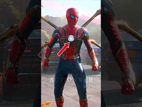 Iron-Spider Attack Dr Octopuss hidden things #shorts #actionweb