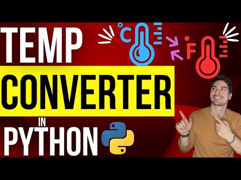 Fahrenheit And Celsius Temperature Converter Python Code Beginner Programming Tutorial