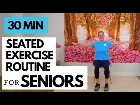 30 min Chair Exercises for Seniors | Simple Seated Workout to Improve Mobility