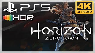 [4K/HDR] Horizon Zero Dawn / Playstation 5 Gameplay